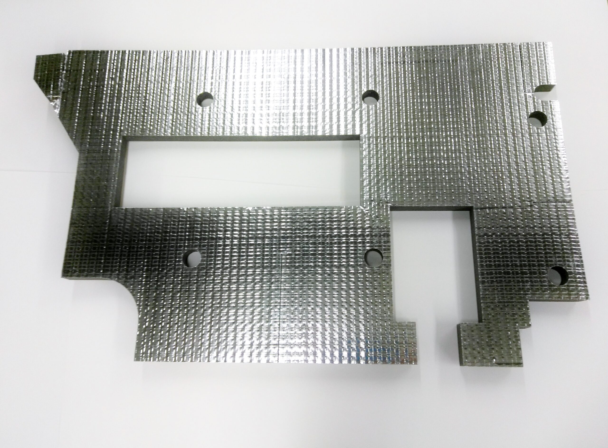 CGR Products die cut automotive sound deadening panel CGR Products die cut automotive sound deadening panel